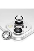 kalimera iPhone 14-14 Plus ile Uyumlu Premium Ultra Darbe Önleyici Safir Kamera Lens Koruyucu - 1