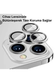 kalimera iPhone 13 Pro / 13 Pro Max  ile Uyumlu Premium Ultra Darbe Önleyici Safir Kamera Lens Koruyucu - 1