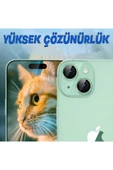 inteknoloji iPhone 15 / iPhone 15 Plus Kamera Lens Koruyucu, Çiziğe ve Darbeye Dayanıklı Koruyucu - 3