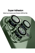 inteknoloji İphone 13promax Uyumlu 9h Tam Kaplayan Kamera Koruyucu Lens Koruyucu - 3