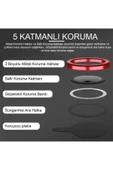 kalimera iPhone 14-14 Plus ile Uyumlu Premium Ultra Darbe Önleyici Safir Kamera Lens Koruyucu - 4
