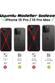 inteknoloji iPhone 15 Pro Max / 15 Pro Uyumlu Safir Kamera Koruyucu Gerçek Cam Metal Kamera Lens Koruyucu - 4