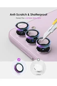 inteknoloji Samsung Galaxy A24 / A34 / A14 / Uyumlu 3 Parça Kamera Lens Koruyucu Cam Kamera Koruma - 2