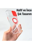 Akman Ally iPhone 13 Mini 5.4inç Kılıf Sürgülü Kamera Lens Korumalı Yüzük Sta - ACL6209090-6966 thumbnail 4