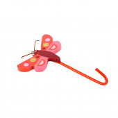 82004A AHŞAP TEKLİ ASKI KELEBEK ŞEKİLLİ 12X7X0,3CM - 3