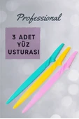 Professional 3 Adet Yüz Jileti Kaş Usturası - 1