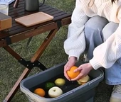 KATLANIR KOVA PİKNİK SEPETİ ÇOK FONKSİYONLU MASA TAŞIMA KUTUSU - 5