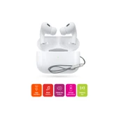 Polosmart FS97 Kablosuz Bluetooth 5.3 Android IOS Uyumlu TWS Kulak İçi Kulaklık Beyaz - 5