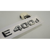 E400d Bagaj Krom Metal 3M 3D Yazı Logo - 1