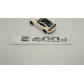 E400d Bagaj Krom Metal 3M 3D Yazı Logo - 2