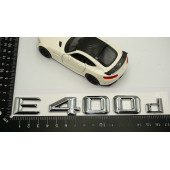 E400d Bagaj Krom Metal 3M 3D Yazı Logo - 6