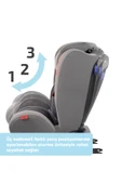 Heyner Kids Infiny Twist 0-36kg Isofix Oto Koltuğu ( 360° Dönebilir) Gri - 4
