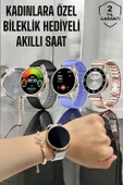 Akıllı Saat Kadınlara Özel Arama Cevaplayan Bluetooth Bağlantılı thumbnail 1