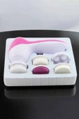 Taşınabilir Yüz Temizleme Cihazı Masaj, Peeling, Temizlik 5 Başlıklı - 5
