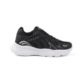 Erkek Siyah Beyaz Günlük Spor Ayakkabı Rahat Yürüyüş Koşu Sneaker Hafif Tabanlı thumbnail 3