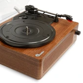 Fomix FM-108 açık kahverengi  Hoparlörlü Bluetoothlu Pikap Plak Çalar thumbnail 7