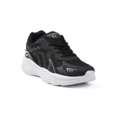 Erkek Siyah Beyaz Günlük Spor Ayakkabı Rahat Yürüyüş Koşu Sneaker Hafif Tabanlı thumbnail 2