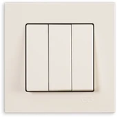 GÜNSAN EQONA KREM ÜÇLÜ ANAHTAR (MKZ) thumbnail 1