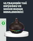 550ML Ultrasonik Hava Nemlendirici ve Aromaterapi Difüzörü - 1
