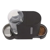 M-Pets Duplo Hazneli Kedi Köpek Mama ve Su Kabı Siyah 6Lt 2,65Kg - 5