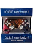 GlrTech P4A Kablosuz Oyun Kolu  Double Motor Titreşimli Şarj Edilebilir PS4 Uyumlu - 3