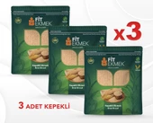 fit 3lü Kepekli ,3lü Yulafli ,3lü Chia ,3lü Arpa ,3lü Çavdar ve 3lü Keten Tohumlu Lavaş Ekmeği 300gr - 5