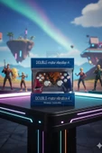 GlrTech P4A Kablosuz Oyun Kolu  Double Motor Titreşimli Şarj Edilebilir PS4 Uyumlu - 1