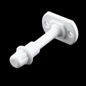 Beyaz 100 ADET Kapı Pencere Arkası Vidalı Silikon Tampon Duvar Boya Koruyucu Koruma Stoper Seti thumbnail 4