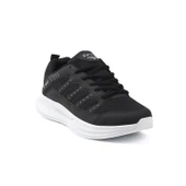 Erkek Siyah Beyaz Günlük Spor Ayakkabı Rahat Yürüyüş Sneaker Hafif Tabanlı thumbnail 2