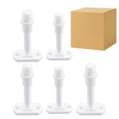 Beyaz 100 ADET Kapı Pencere Arkası Vidalı Silikon Tampon Duvar Boya Koruyucu Koruma Stoper Seti thumbnail 1