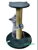 Nursoft Stepli Kedi Orijinal Jüt Halat İp Tırmalama Tahtası thumbnail 1