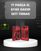 17 Parçalık Profesyonel Manikür Seti – Paslanmaz Çelik - 1