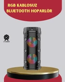 Çift Sürücülü Taşınabilir Kablosuz Hoparlör thumbnail 1