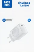 ÜSKÜDAR İLETŞİM  22W  TYPE-C Portlu Hızlı Şarj Adaptörü + Akıllı Saat Şarj Desteği thumbnail 2
