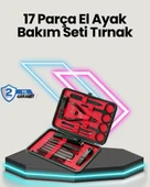 Profesyonel Paslanmaz Çelik Manikür & Pedikür Seti - 1