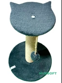 Nursoft Stepli Kedi Orijinal Jüt Halat İp Tırmalama Tahtası thumbnail 2