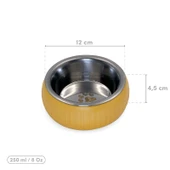 Mikopet Organik Seramik Mama Kabı Sarı - 3