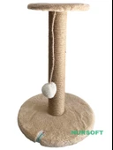 Nursoft Stepli Kedi Orijinal Jüt Halat İp Tırmalama Tahtası - 2
