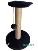 Nursoft Stepli Kedi Orijinal Jüt Halat İp Tırmalama Tahtası thumbnail 2