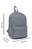 Coral High Minik Yuva Sırt Çantası Mor Pembe Kedi Desenli Iki Bölmeli 23328 - 5