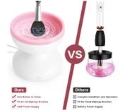 Elektrikli Makyaj Fırçası Temizleyici thumbnail 5