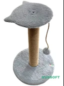 Nursoft Stepli Kedi Orijinal Jüt Halat İp Tırmalama Tahtası thumbnail 5