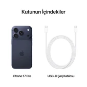 Apple iPhone 17 Pro 256 GB (Apple Türkiye Garantili) Koyu Mavi 256 GB - 7