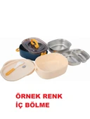 Fixpoint Çelik Beslenme Kabı Iki Katlı 1900ML Lila - 2