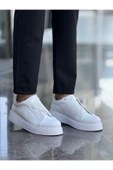 Pabucmarketi Lastikli Erkek Günlük Ayakkabı Beyaz thumbnail 1