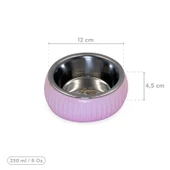 Mikopet Organik Seramik Mama Kabı Pembe - 4