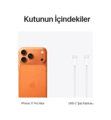 Apple iPhone 17 Pro Max 512 GB (Apple Türkiye Garantili) Turuncu 512 GB thumbnail 5