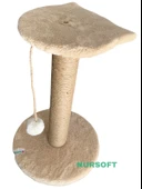 Nursoft Stepli Kedi Orijinal Jüt Halat İp Tırmalama Tahtası - 3