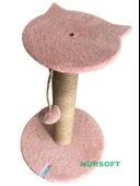 Nursoft Stepli Kedi Orijinal Jüt Halat İp Tırmalama Tahtası thumbnail 3