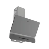 Ferre FLOWART-SILENTART Serisi Gri Set (ED078 + QBL63CPR +D082-SA ) - Döküm Izgara / 67 cm Ocak - 5